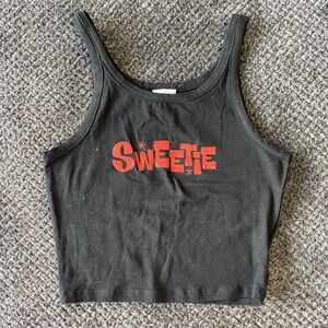 Princess polly cropped tank